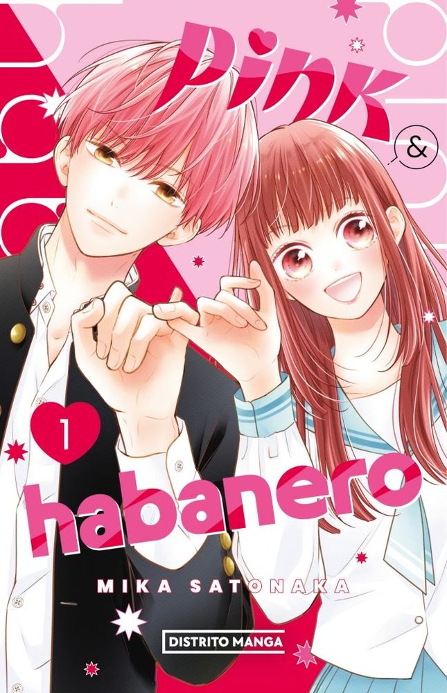PINK & HABANERO 1 SHÂJO, de MIKA SATONAKA | portada del libro