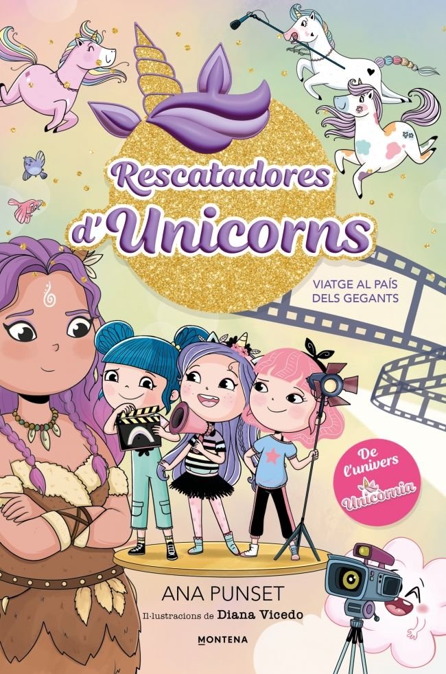 RESCATADORES D'UNICORNS 10 VIATGE AL PAIS DELS GEGANTS, de ANA PUNSET | portada del libro