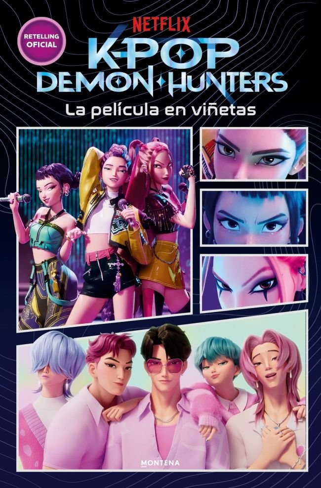 Kpop demon hunters la pelicula en viñetas, de Kpop Demon Hunters | portada del libro