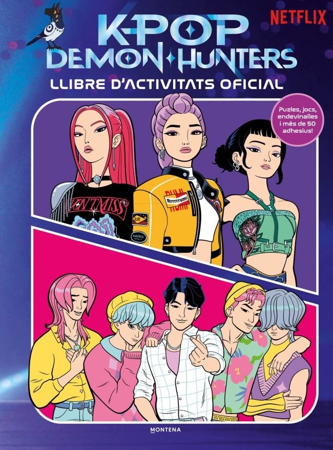 Kpop demon hunters llibre dactivitats oficial, de Kpop Demon Hunters | portada del libro