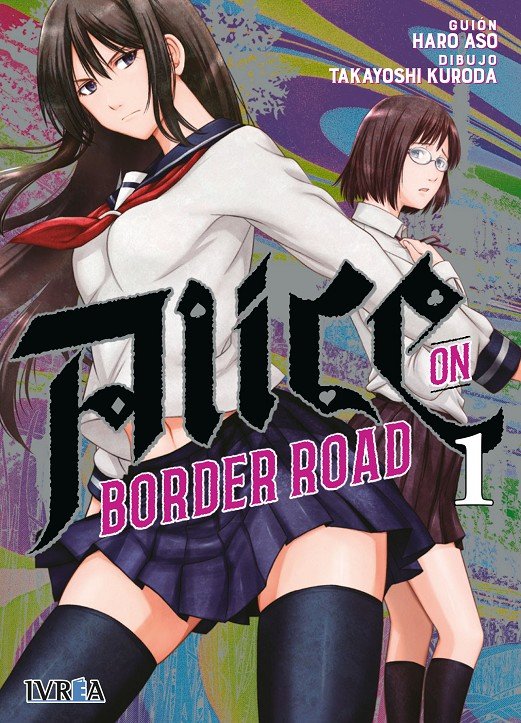 ALICE ON BORDER ROAD 01, de ASO, HARO | portada del libro
