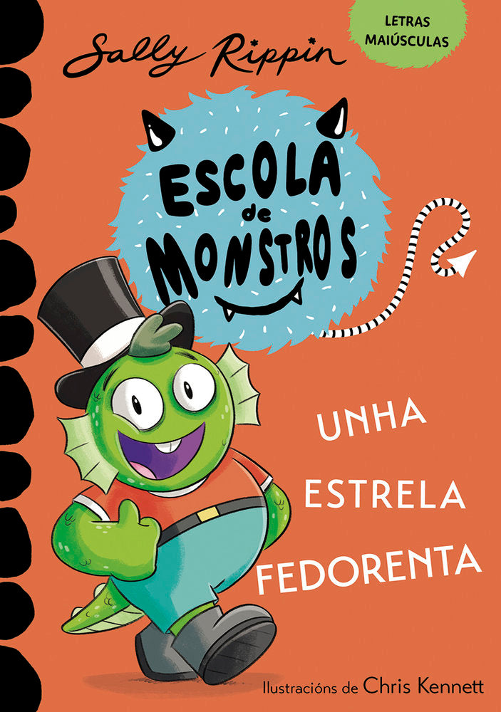 Aprende a ler na Escola de Monstros 8. Unha estrela fedorent, de Rippin, Sally | portada del libro