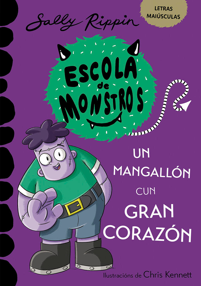 APRENDE A LER NA ESCOLA DE MONSTROS 9. UN MANGALLÓN CUN GRAN, de Rippin, Sally | portada del libro
