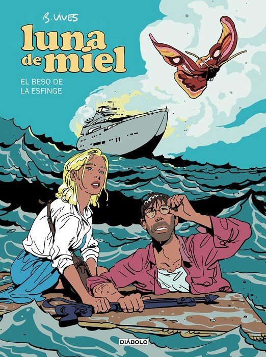 LUNA DE MIEL EL BESO DE LA ESFINGE 1, de BASTIEN VIVES | portada del libro