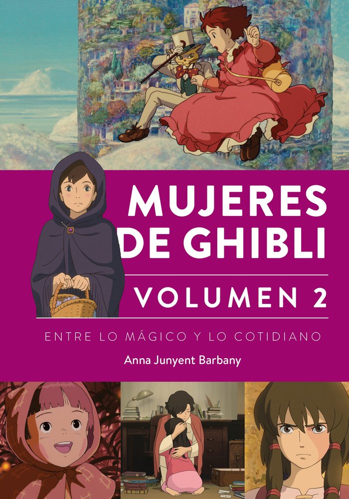 Mujeres de ghibli volumen 2, de Anna Junyent | portada del libro