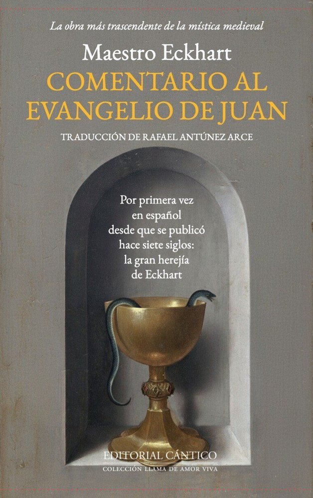 COMENTARIO AL EVANGELIO DE JUAN, de ECKHART | portada del libro