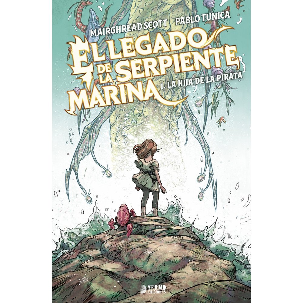 EL LEGADO DE LA SERPIENTE MARINA 01: LA HIJA DEL PIRATA, de SCOTT | portada del libro