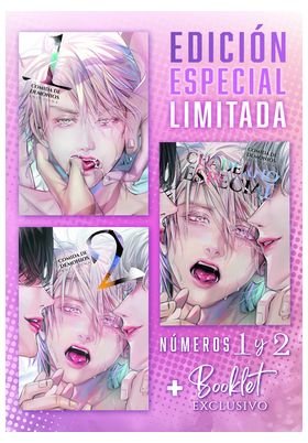 COMIDA DE DEMONIOS 01+02+BOOKLET (ED. ESPECIAL LIMITADA), de ANJI SEINA | portada del libro