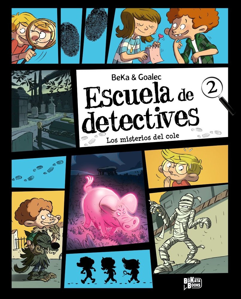 ESCUELA DE DETECTIVES 2 LOS MISTERIOS DEL COLE, de BEKA | portada del libro