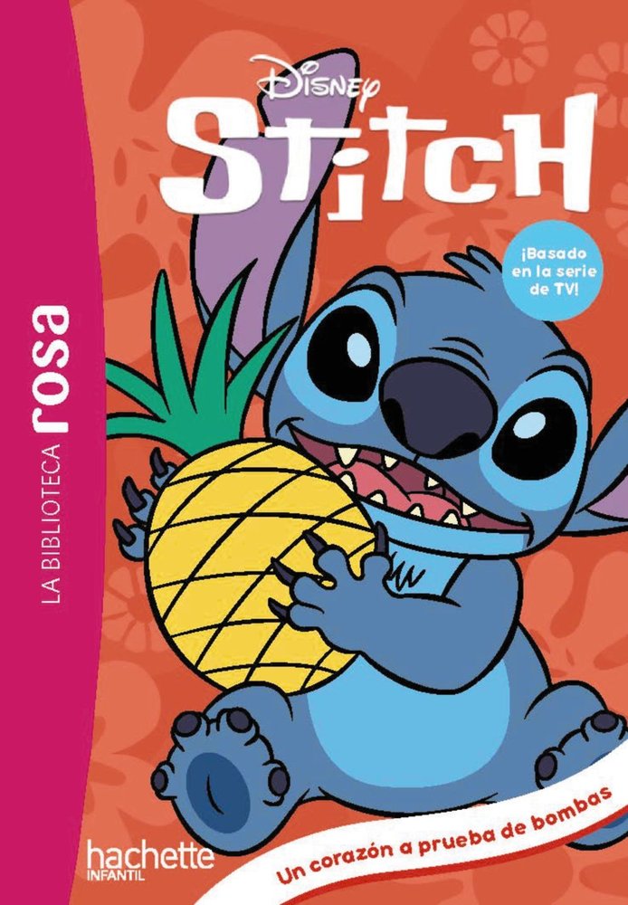 LA BIBLIOTECA ROSA STITCH 10 UN CORAZON A PRUEBA DE BOMBA, de DUVAL, THEO | portada del libro