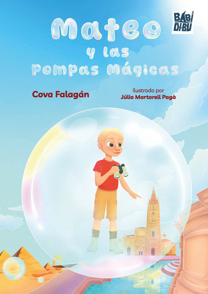 MATEO Y LAS POMPAS MAGICAS, de FALAGAN | portada del libro