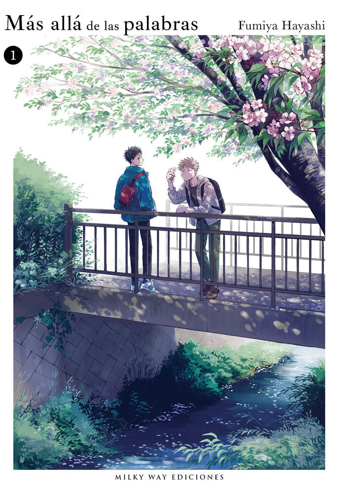 MÁS ALLÁ DE LAS PALABRAS 1, de Hayashi, Fumiya | portada del libro