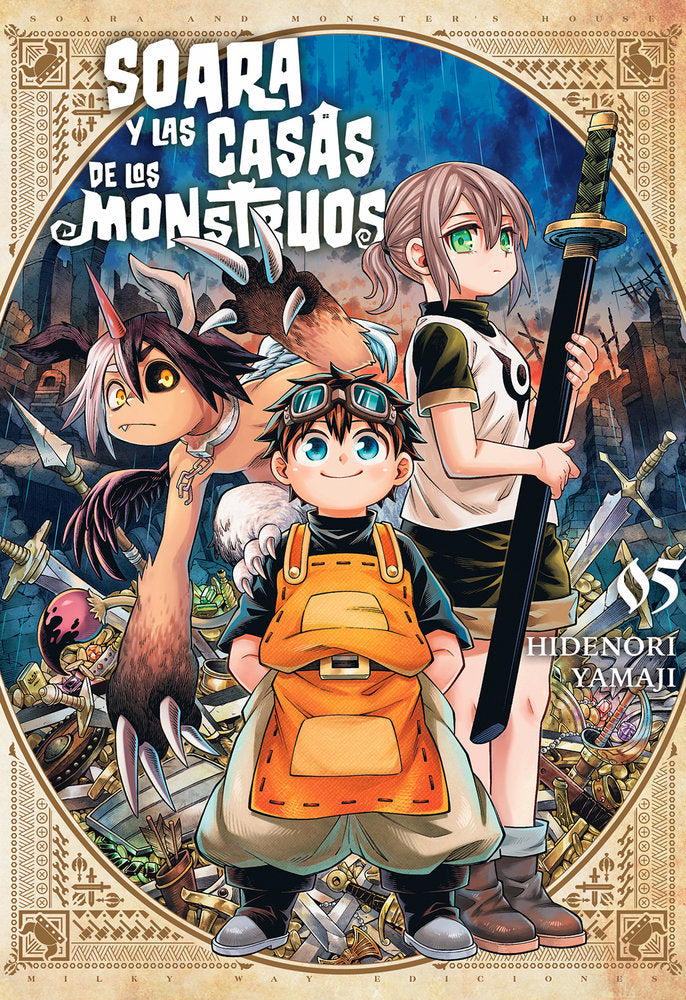 SOARA Y LAS CASAS DE LOS MONSTRUOS 5, de Hamaji, Hidenori | portada del libro