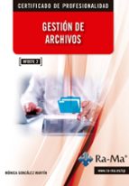 (MF0978_2) GESTION DE ARCHIVOS, de MONICA GONZALEZ MARTIN | portada del libro