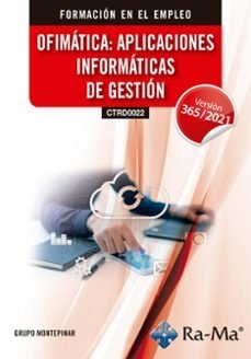 (CTRD0022) OFIMATICA: APLICACIONES INFORMATICAS DE GESTION. WINDOWS 11 / OFFICE, de MONTEPINAR | portada del libro