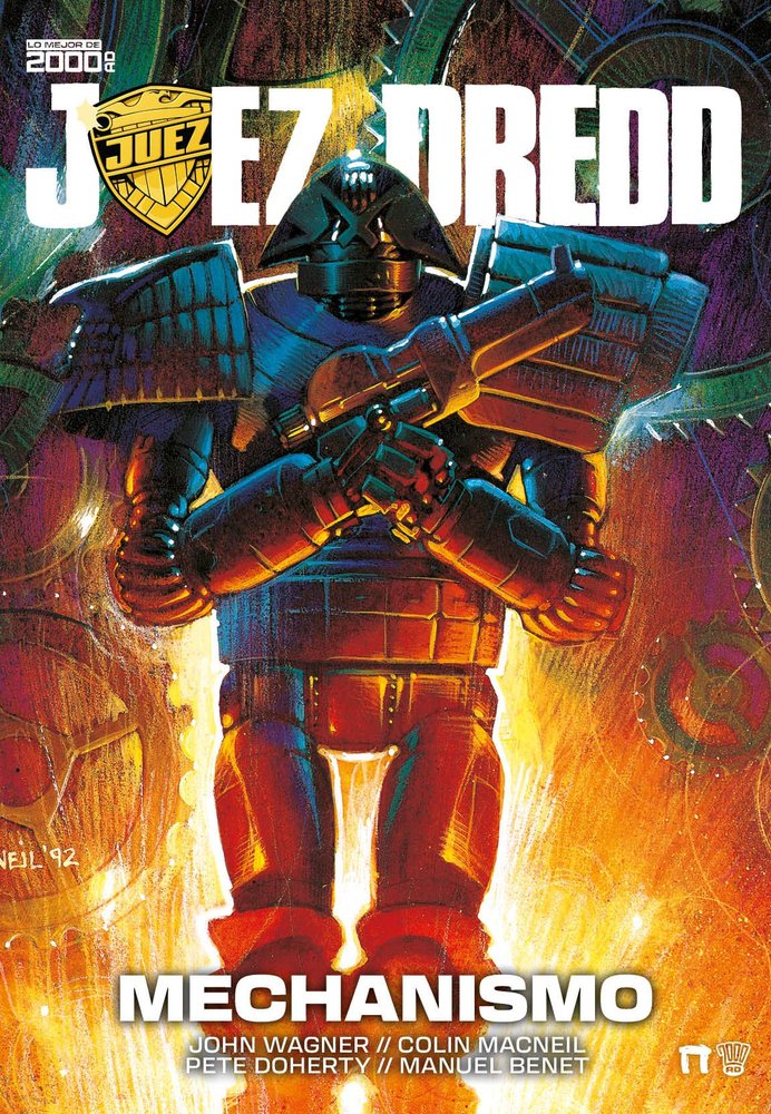 JUEZ DREDD MECHANISMO, de , WAGNER JOHN | portada del libro