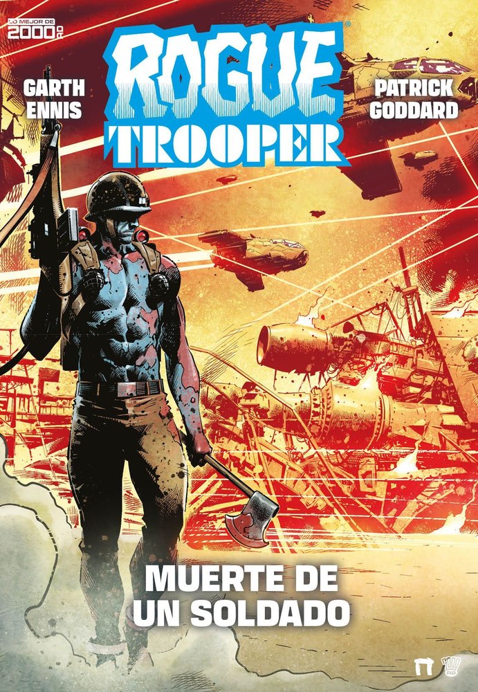 ROGUE TROOPER: MUERTE DE UN SOLDADO, de ENNIS, GARTH | portada del libro