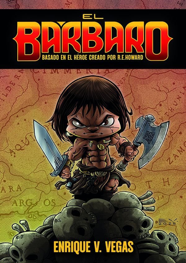 EL BARBARO, de V. VEGAS, ENRIQUE | portada del libro