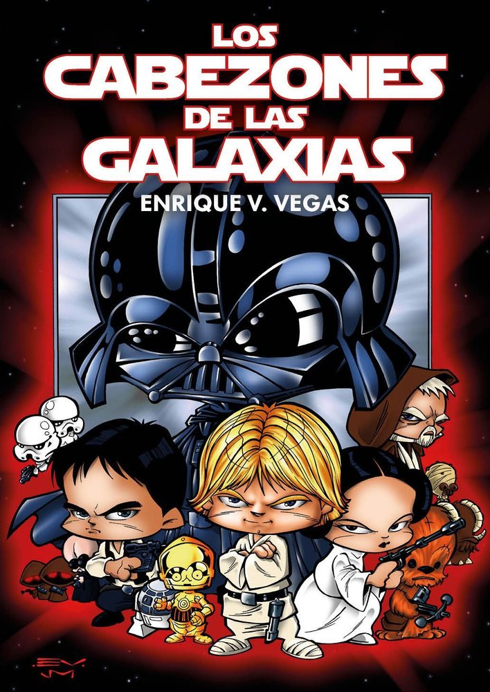 LOS CABEZONES DE LA GALAXIAS, de V. VEGAS, ENRIQUE | portada del libro