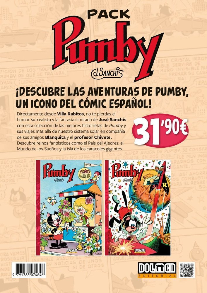 PACK - PUMBY, de SANCHIS GRAU, JOSE | portada del libro