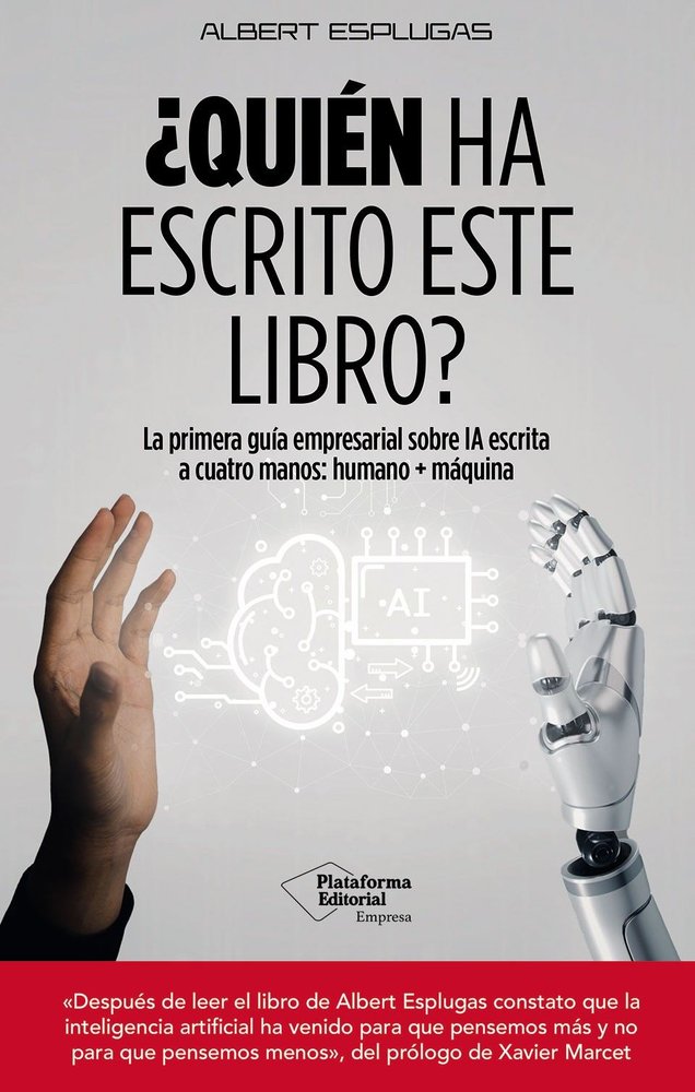 ¿QUIEN HA ESCRITO ESTE LIBRO?, de ESPLUGAS, ALBERT | portada del libro