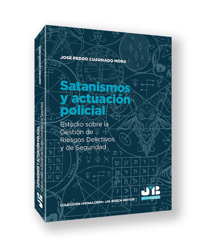 SATANISMOS Y ACTUACION POLICIAL, de CUADRADO MORA, JOSE PEDRO | portada del libro
