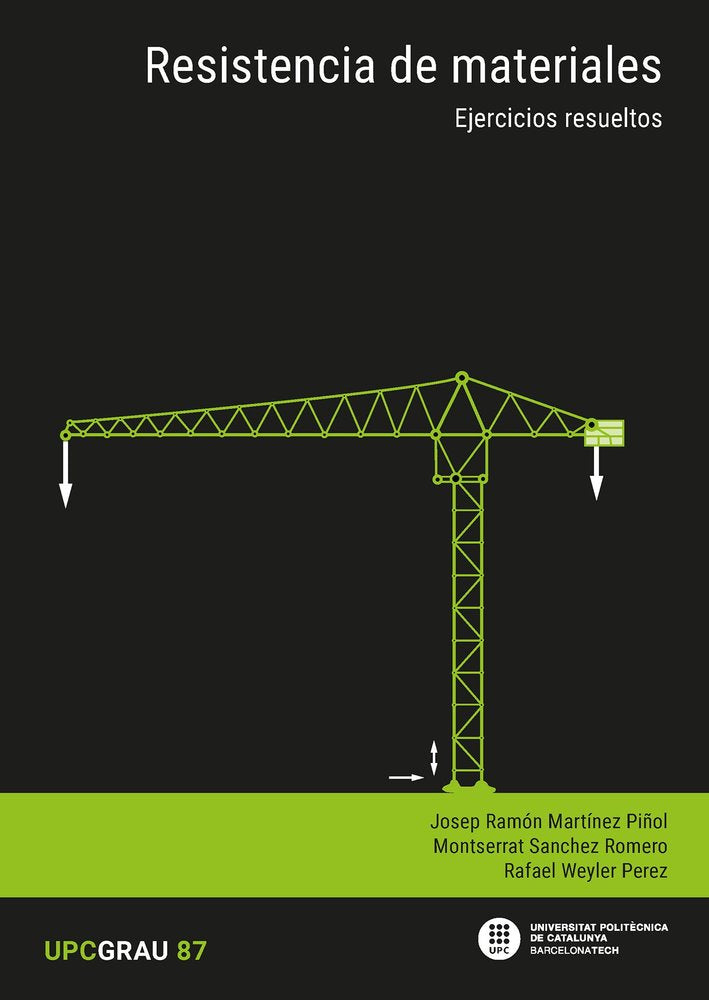 RESISTENCIA DE MATERIALES, de MARTINEZ PIÑOL, JOSEP RAMON | portada del libro