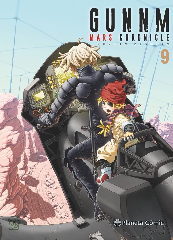 GUNNM ALITA MARS CHRONICLE 9, de YUKITO KISHIRO | portada del libro