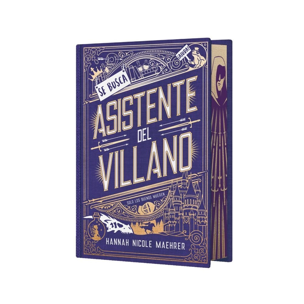 ASISTENTE DEL VILLANO EDICION ESPECIAL LIMITADA, de MAEHRER, HANNAH NICOLE | portada del libro