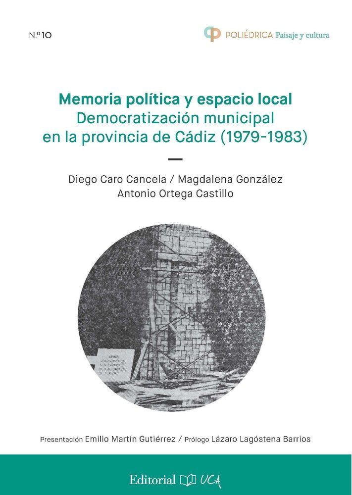 MEMORIA POLITICA Y ESPACIO LOCAL. DEMOCRATIZACION MUNICIPAL EN LA PROVINCIA DE C, de CARO CANCELA, DIEGO | portada del libro