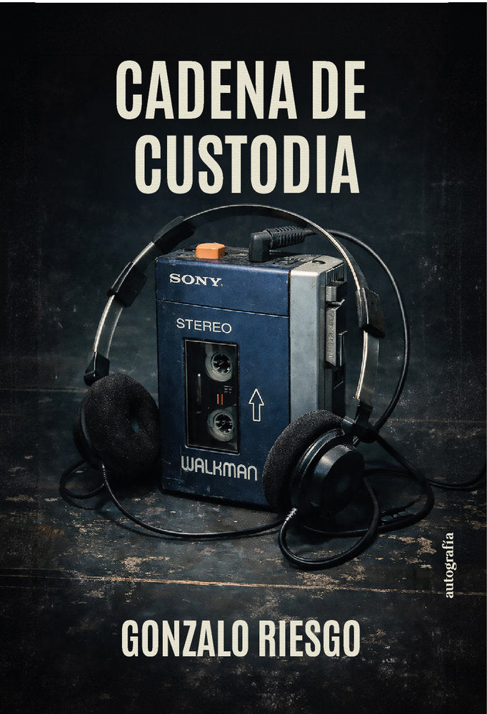Cadena de custodia, de Riesgo, Gonzalo | portada del libro