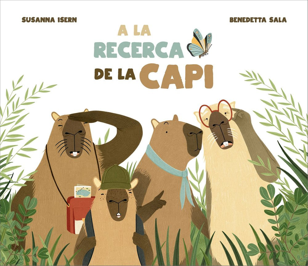 A LA RECERCA DE LA CAPI, de ISERN, SUSANNA | portada del libro