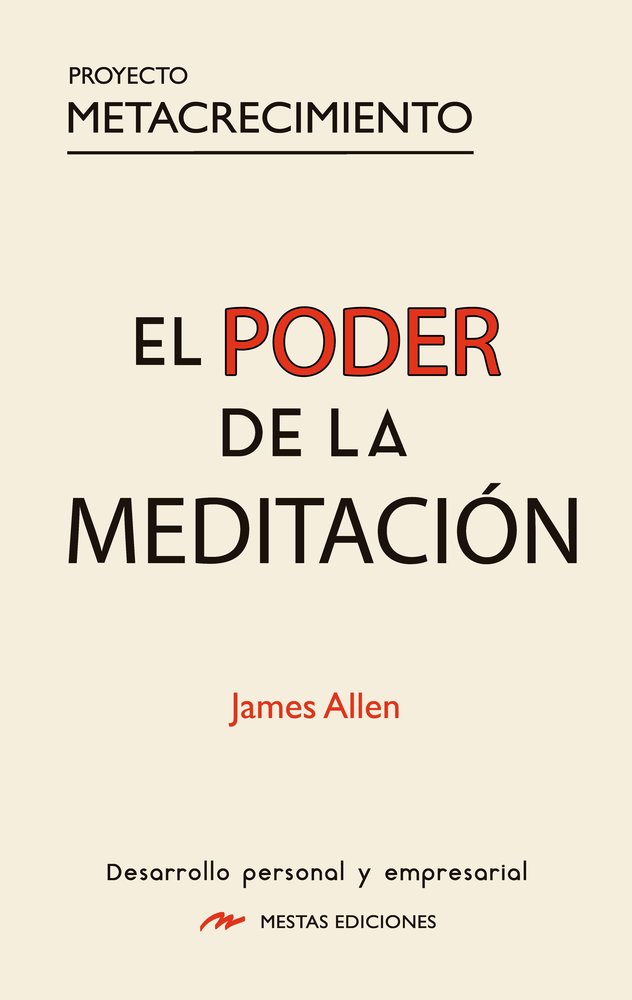 EL PODER DE LA MEDITACION, de ALLEN, JAMES | portada del libro