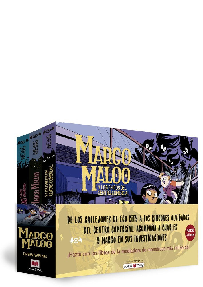 PACK MARGO MALOO 1-3, de WEING | portada del libro