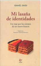 MI LASAÑA DE IDENTIDADES, de ISMAEL SAIDI | portada del libro