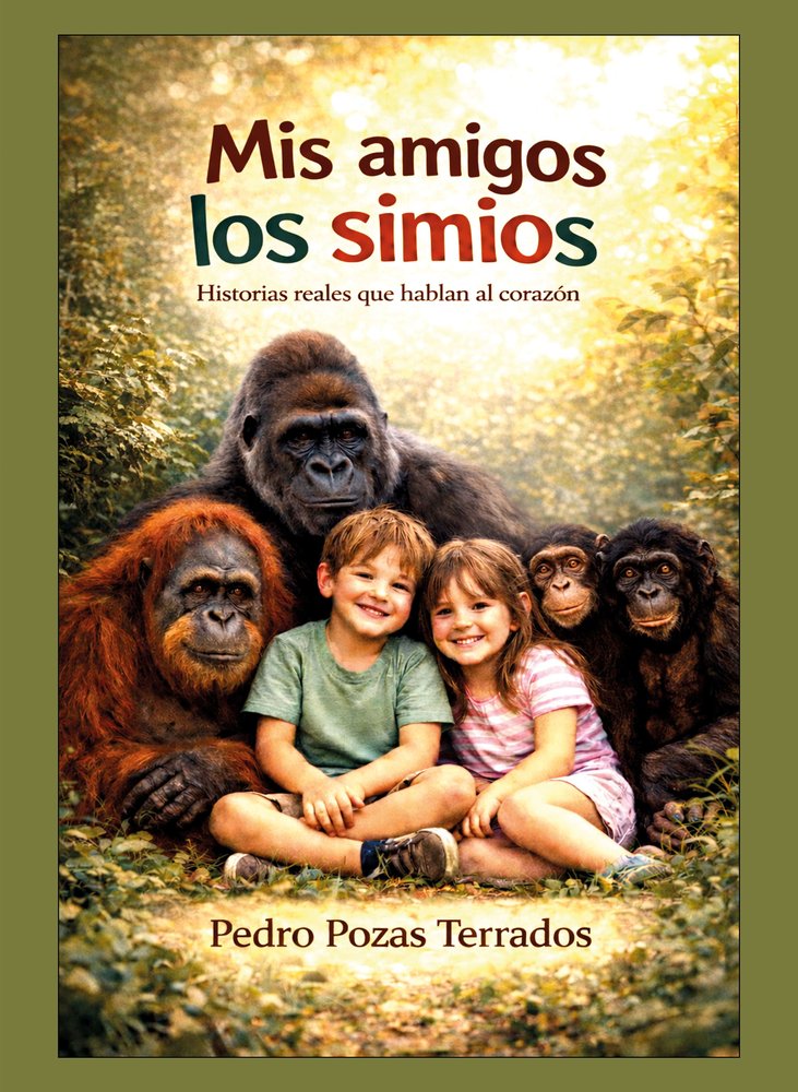 MIS AMIGOS LOS SIMIOS, de POZAS TERRADOS, PEDRO | portada del libro