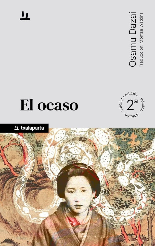 EL OCASO, de DAZAI, OSAMU | portada del libro