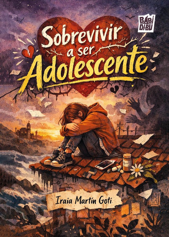 SOBREVIVIR A SER ADOLESCENTE, de MARTIN GOTI | portada del libro
