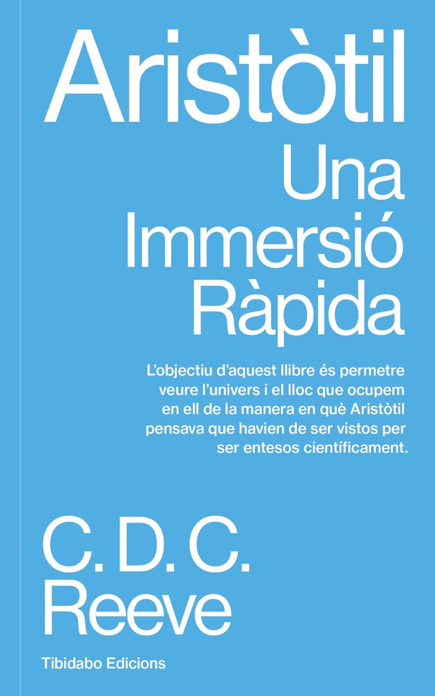 ARISTOTIL, de REEVE, C. D. C. | portada del libro