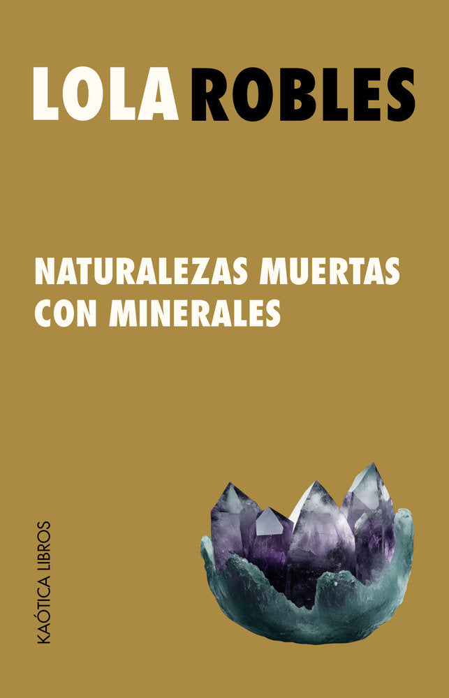 NATURALEZAS MUERTAS CON MINERALES, de Robles, Lola | portada del libro