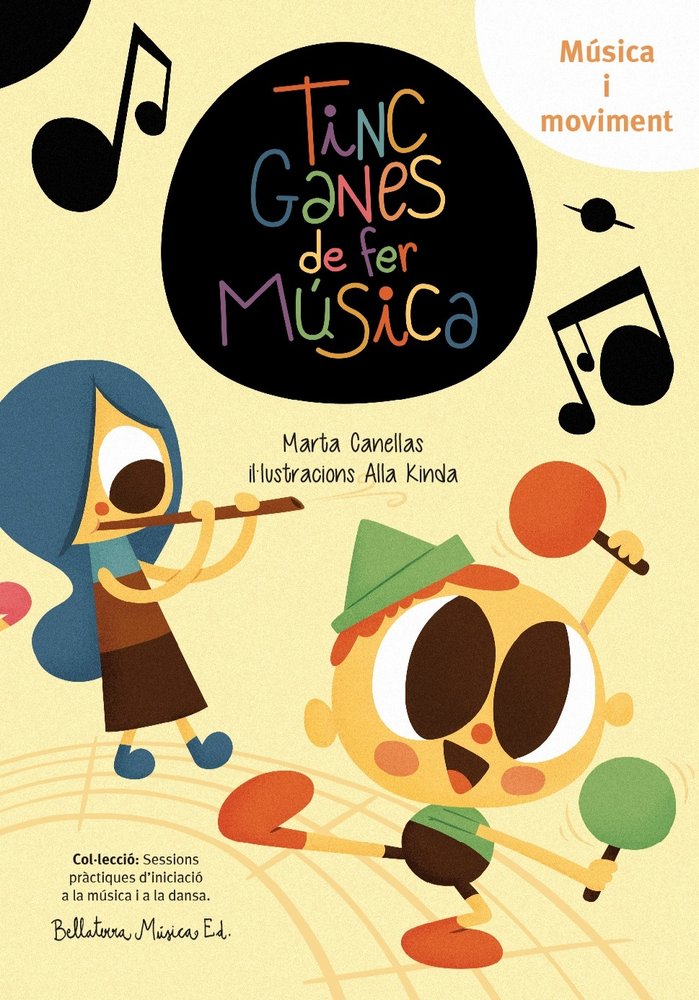 Tinc ganes de fer musica, de Marta Canellas | portada del libro