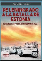 DE LENINGRADO A LA BATALLA DE ESTONIA VO, de Juan Campos Ferreira | portada del libro