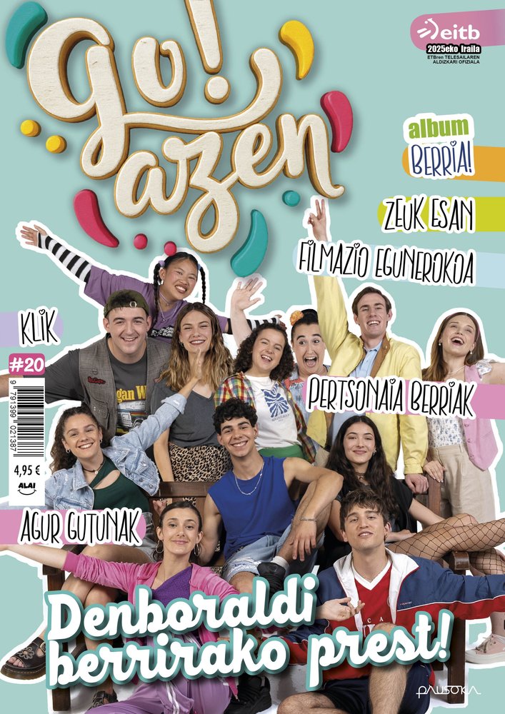 GO!AZEN ALDIZKARIA 20 ZKA 2025EKO IRAILA, de BATZUK | portada del libro
