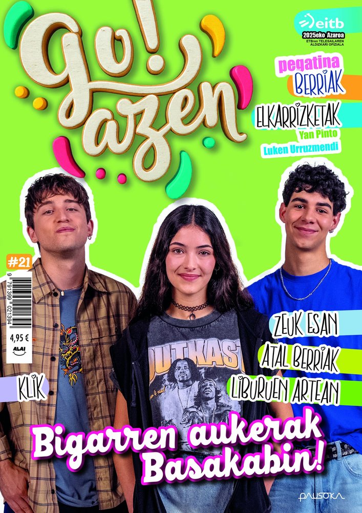 Go!azen aldizkaria 21 | portada del libro