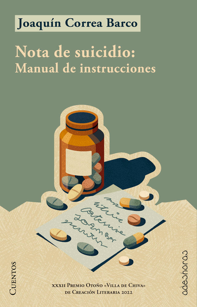 Nota de suicidio: Manual de instrucciones, de Correa Barco, Joaquín | portada del libro