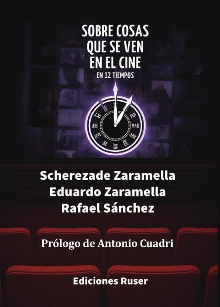 Sobre cosas que se ven en el cine, de Sánchez, Rafael | portada del libro