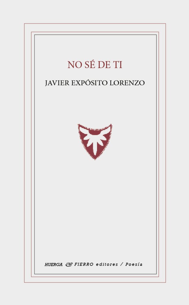 NO SÉ DE TI, de EXPOSITO LORENZO | portada del libro