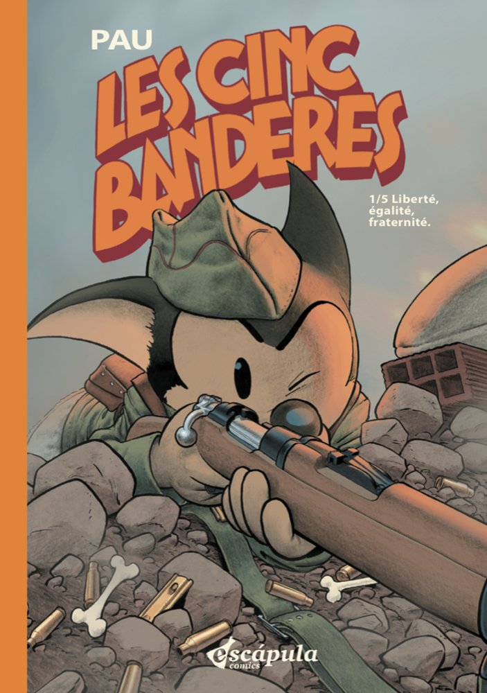 Les cinc banderes 1, de Rodríguez Jiménez-Bravo, Pau | portada del libro