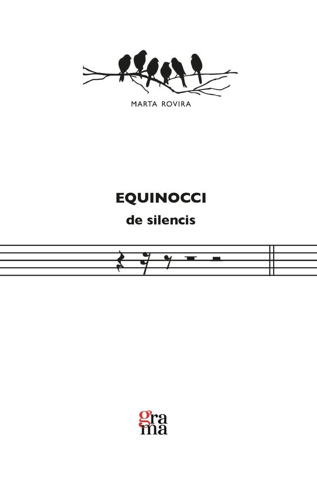 EQUINOCCI DE SILENCI, de ROVIRA PONS, MARTA | portada del libro