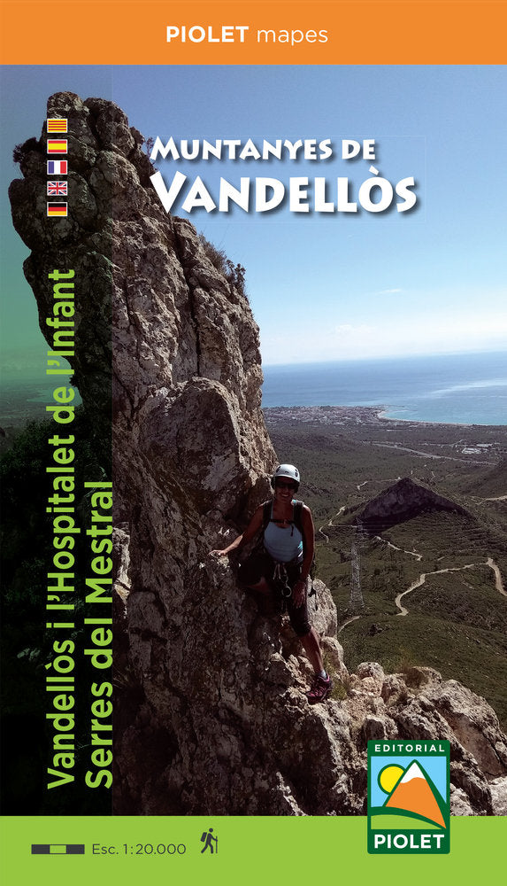 Muntanyes de Vandellòs, de Piolet, Editorial | portada del libro